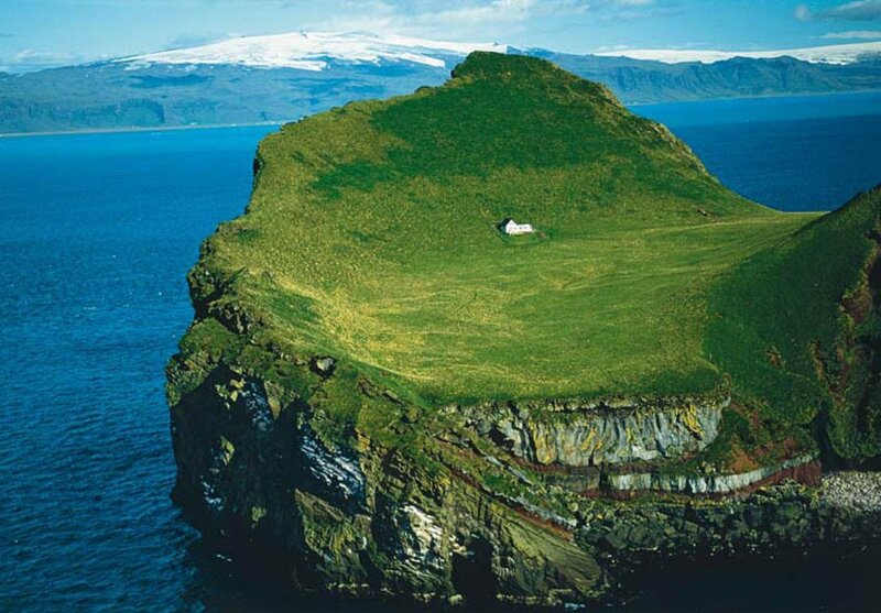 Green Island with House