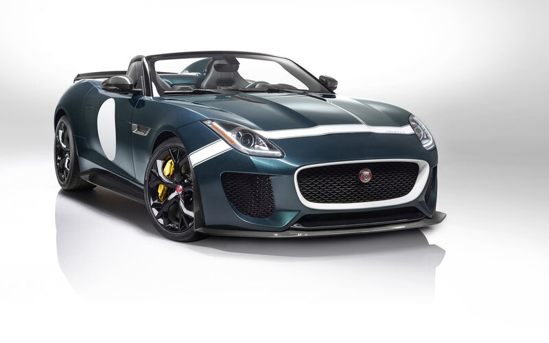 Green Jaguar Convertible