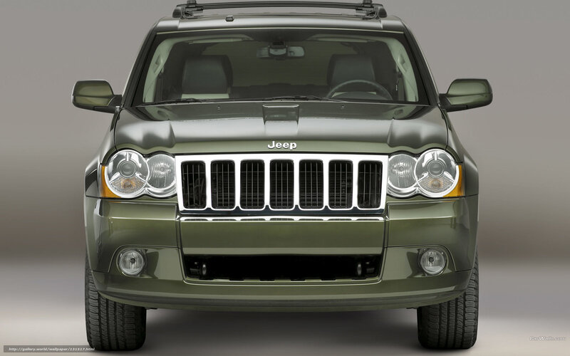 Green Jeep Cherokee