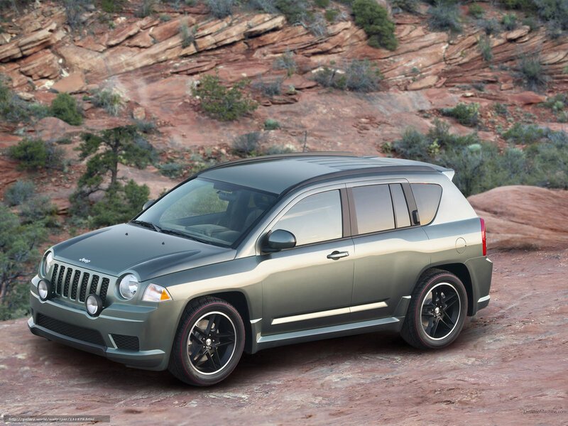 Green Jeep Compass