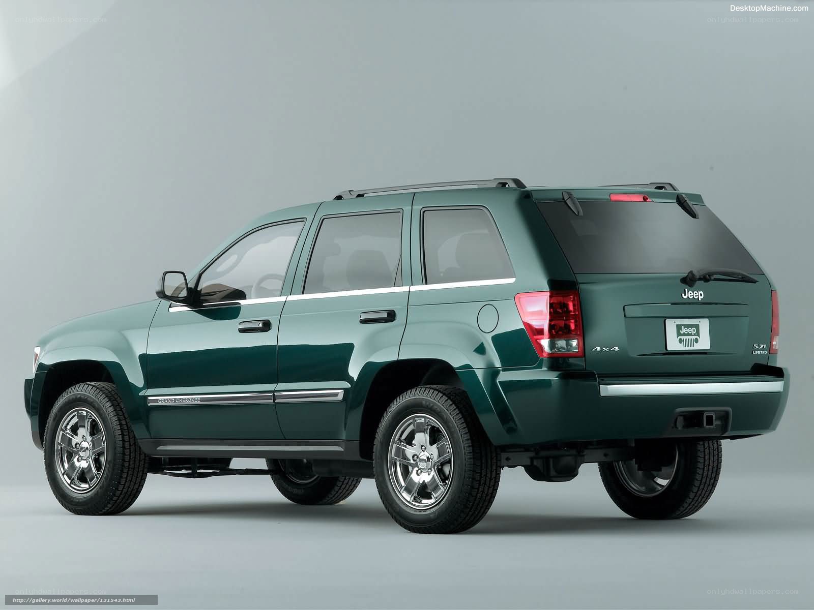Green Jeep Grand Cherokee