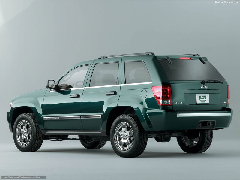Green Jeep Grand Cherokee — Neutral, Photograph