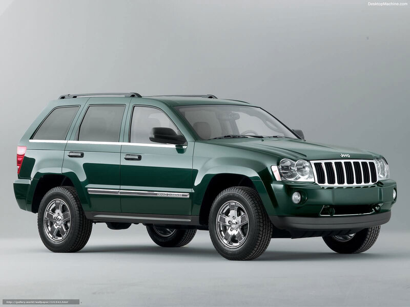 Green Jeep Grand Cherokee — Neutral