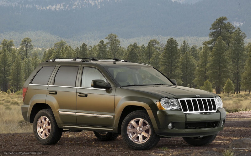 Green Jeep Grand Cherokee — Serene