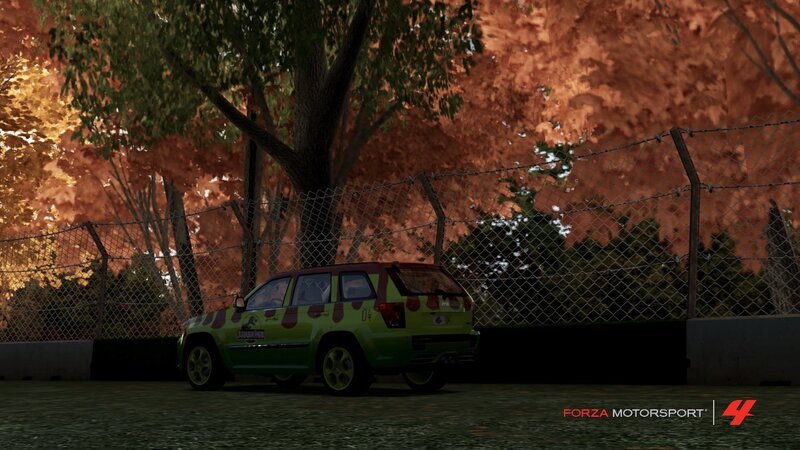 Green Jeep Suv