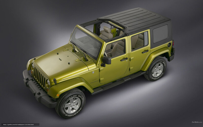 Green Jeep Wrangler — Neutral