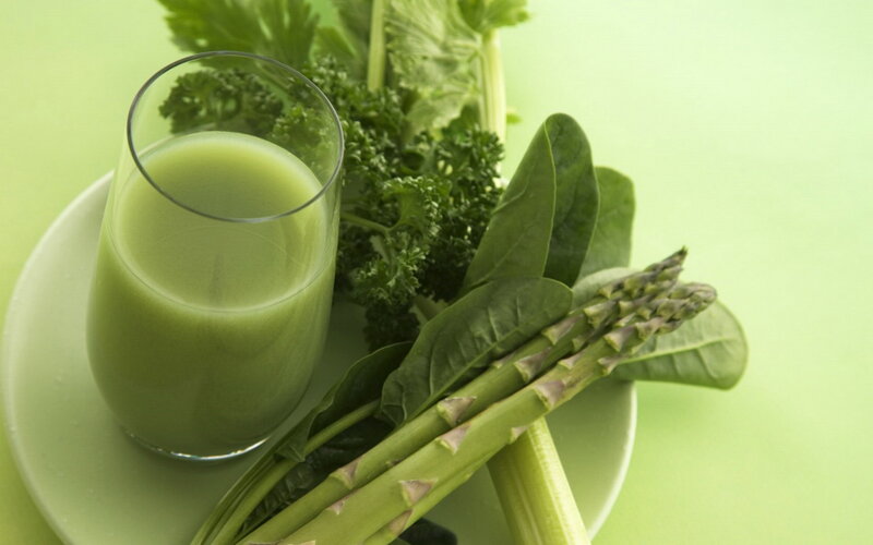 Green Juice with Vegetables