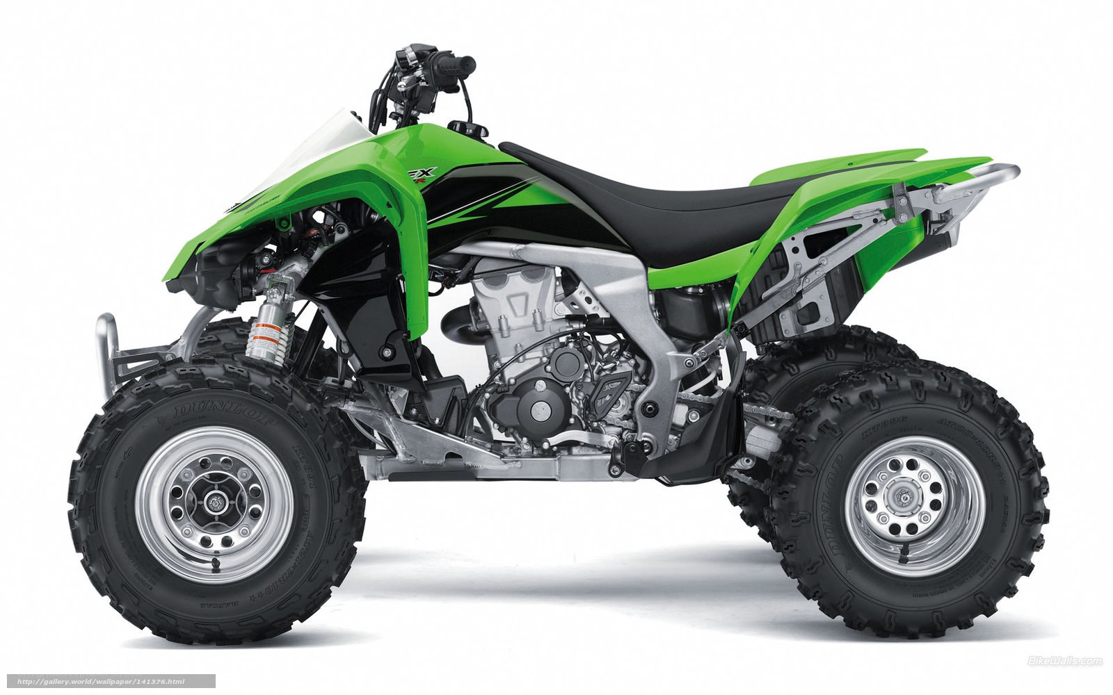 Green Kawasaki ATV
