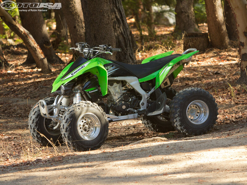 Green Kawasaki ATV — Serene