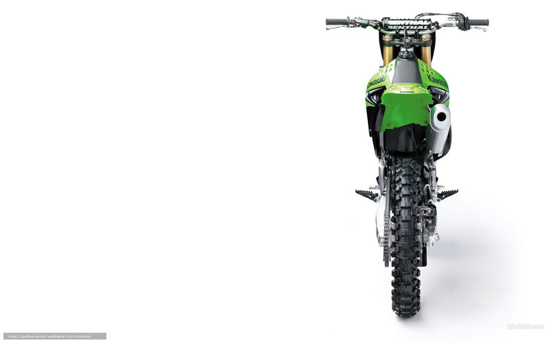 green kawasaki dirt bike