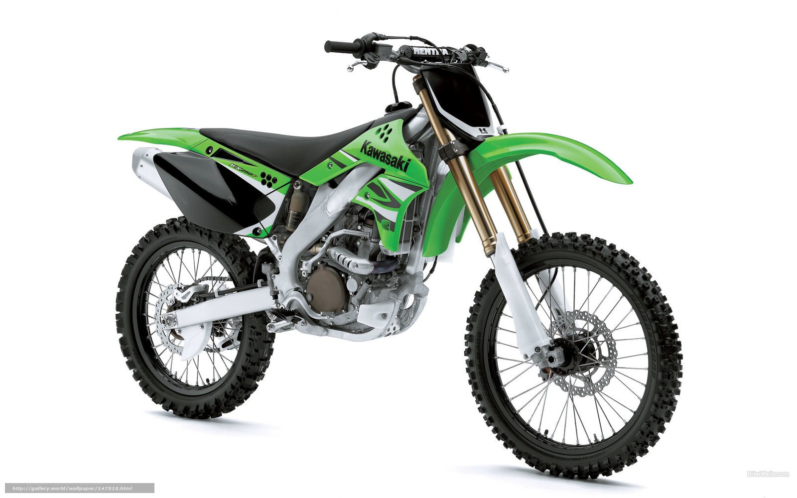 green kawasaki dirt bike