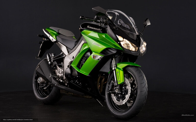 Green Kawasaki Ninja ZX-10R