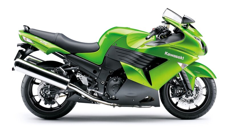 green kawasaki sportbike