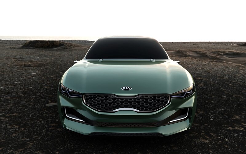 Green Kia Concept Car — Serene