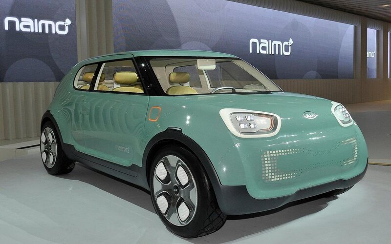 Green Kia Naimo Concept Car