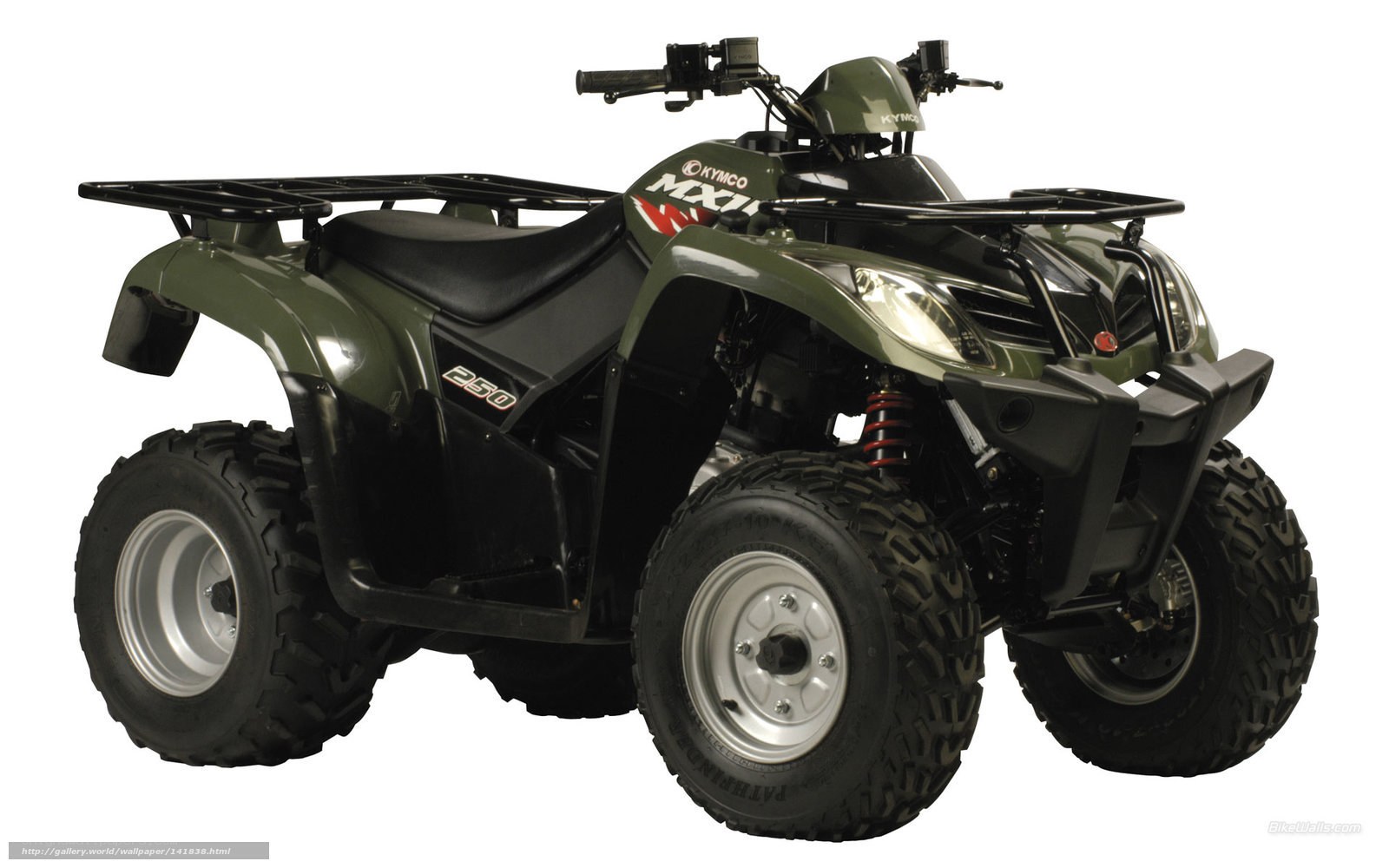 Green Kymco MXU 250 ATV