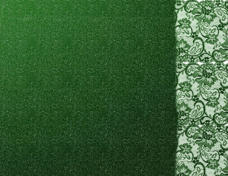 green lace fabric texture