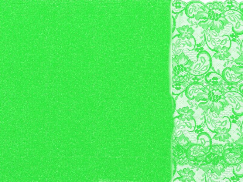 green lace pattern background