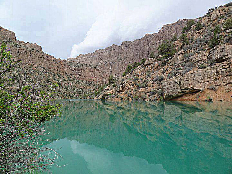 Green Lake in Canyon — Teal
