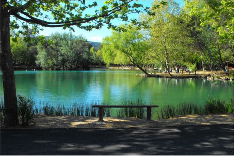 Green Lake in Park