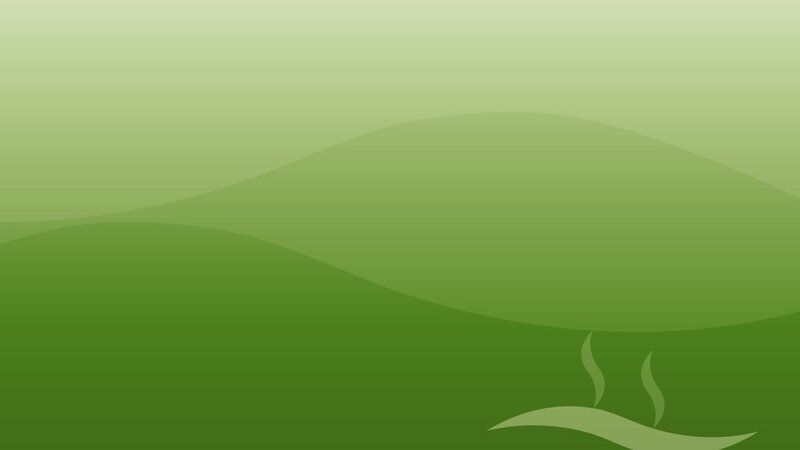 green landscape with steam
