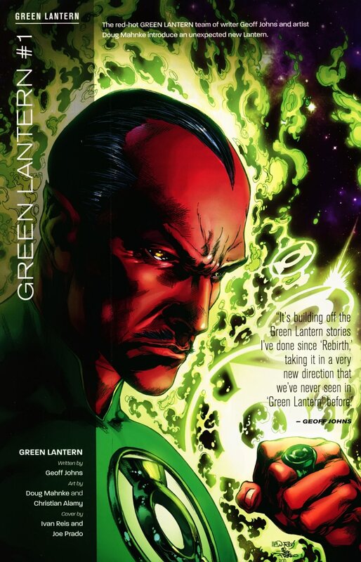 Green Lantern #1 comic cover