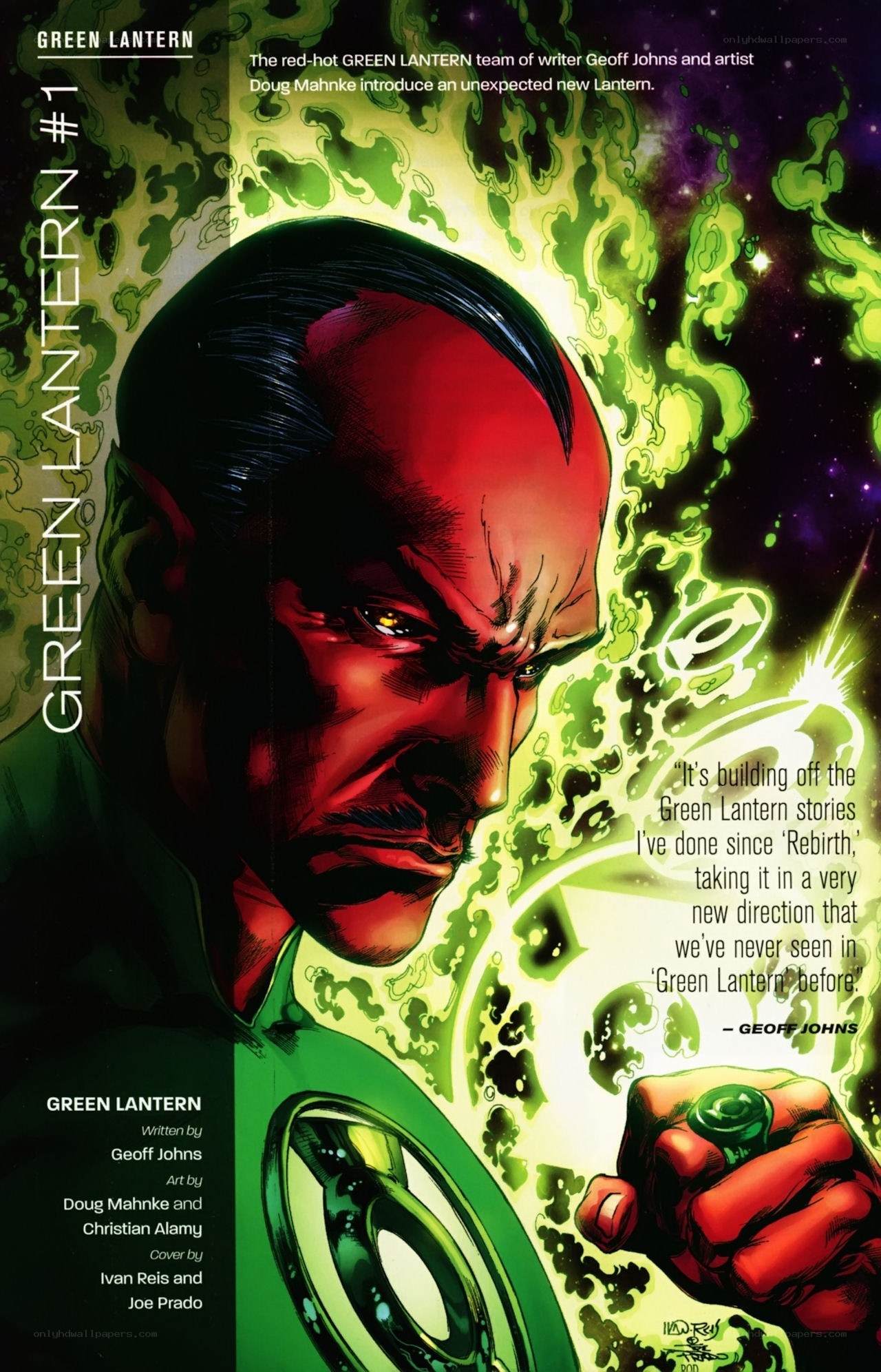Green Lantern #1 comic cover