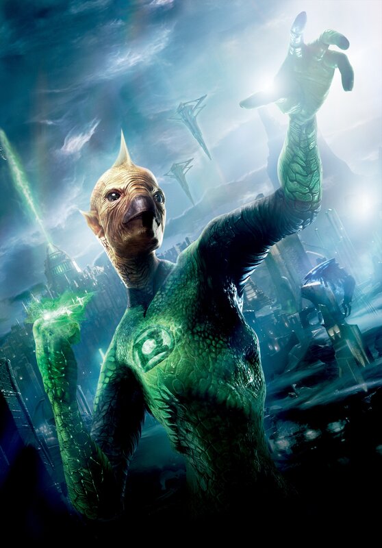 Green Lantern alien warrior