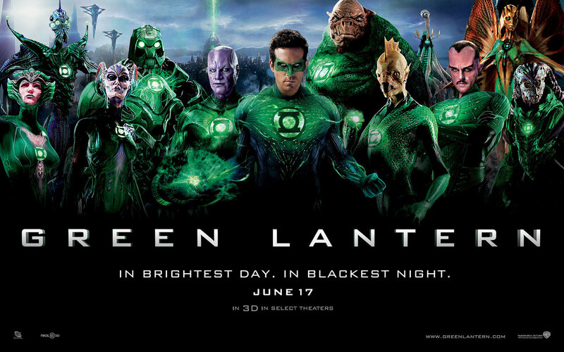 Green Lantern and Allies — Dramatic