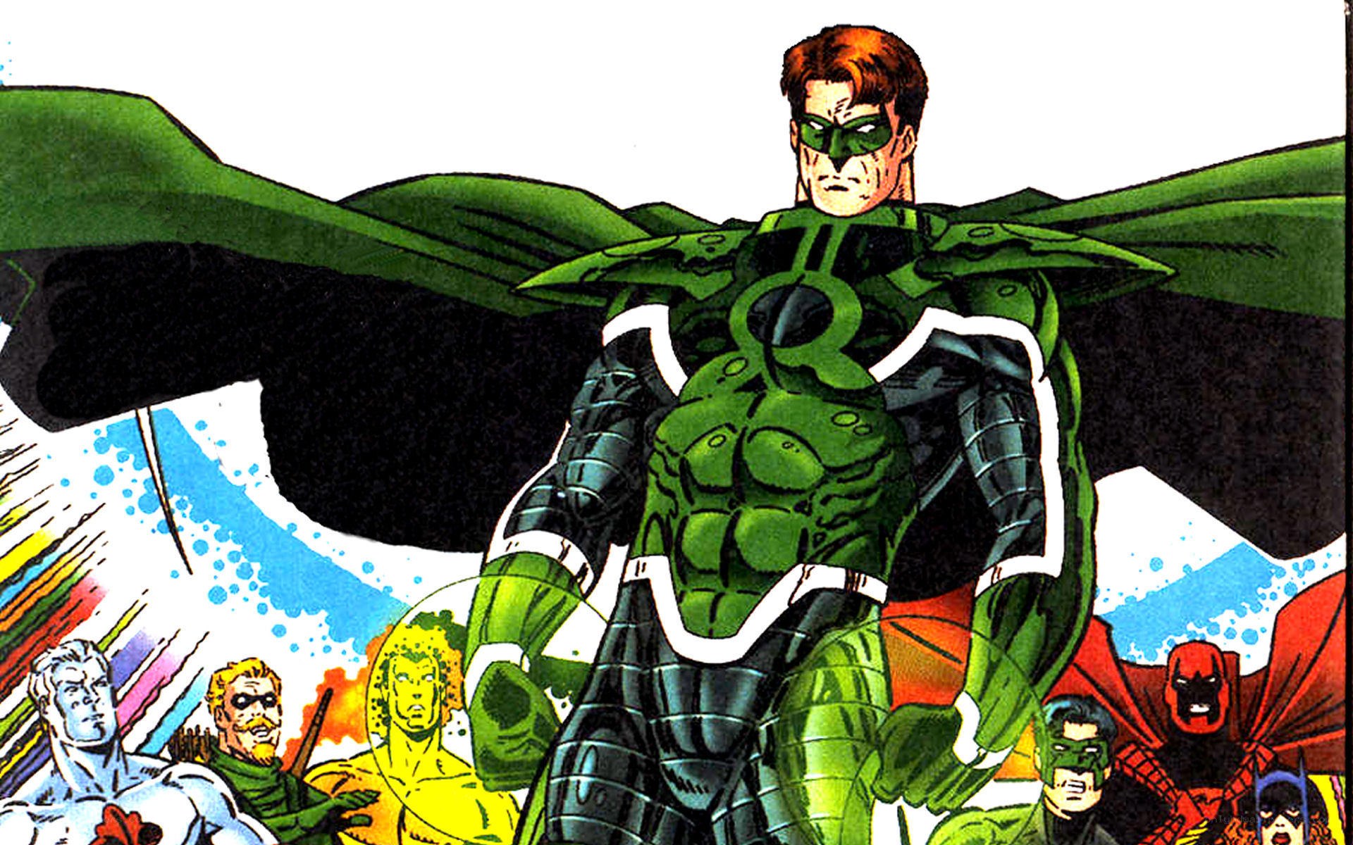 Green Lantern and allies