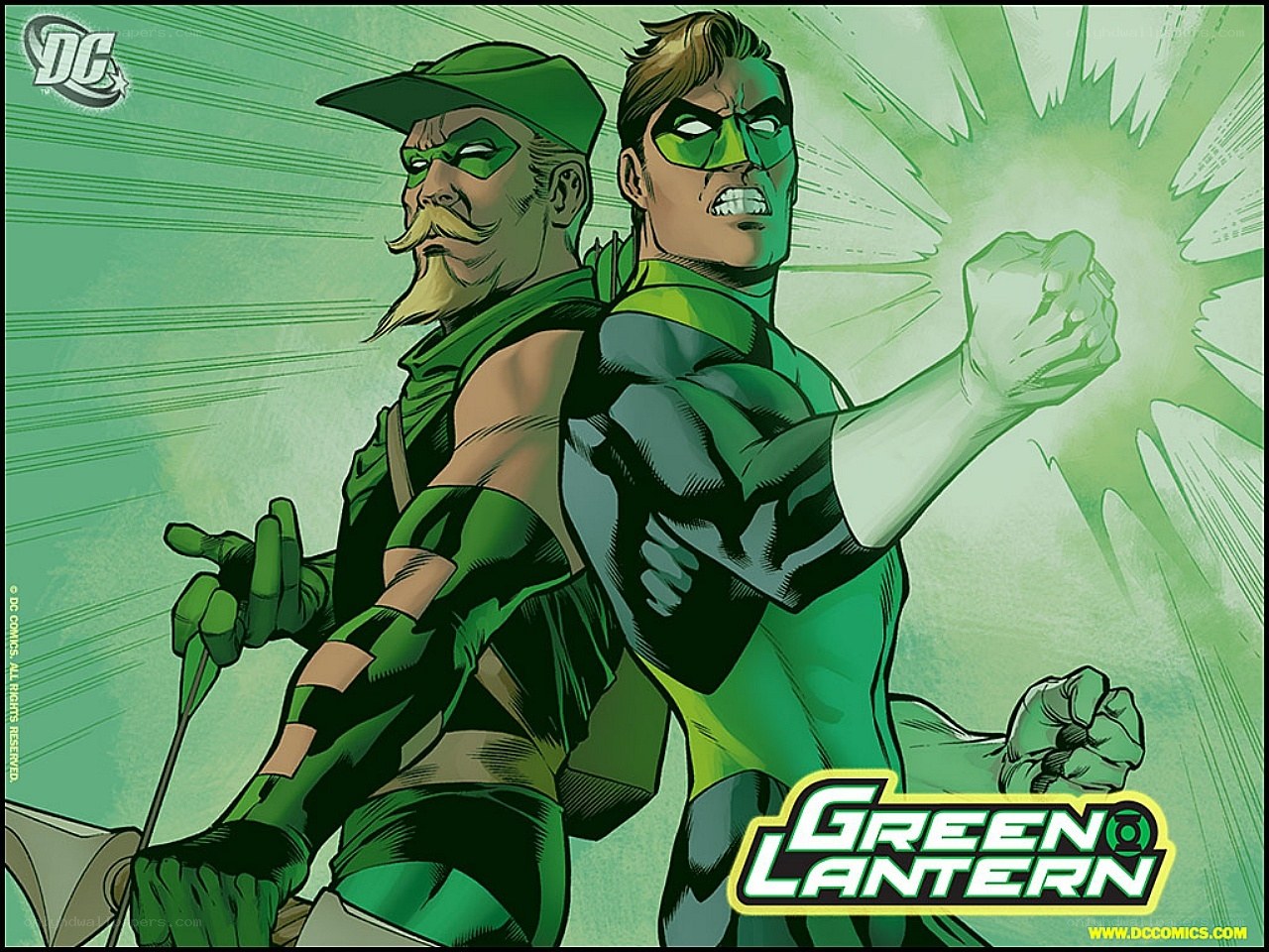 Green Lantern and Green Arrow
