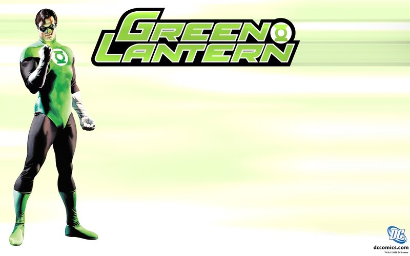 Green Lantern character art