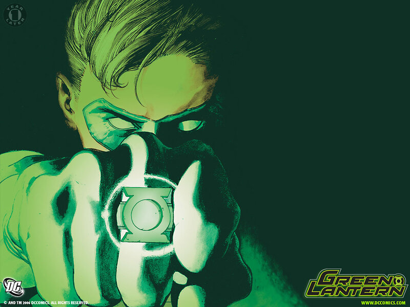 Green Lantern character artwork
