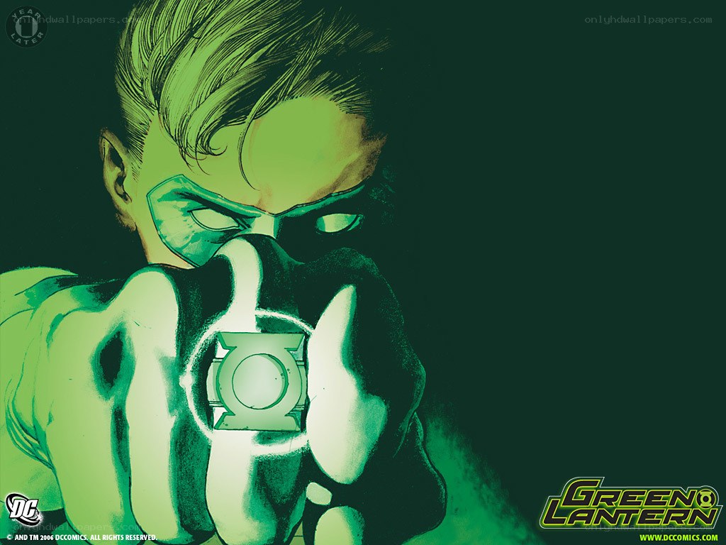 Green Lantern character artwork
