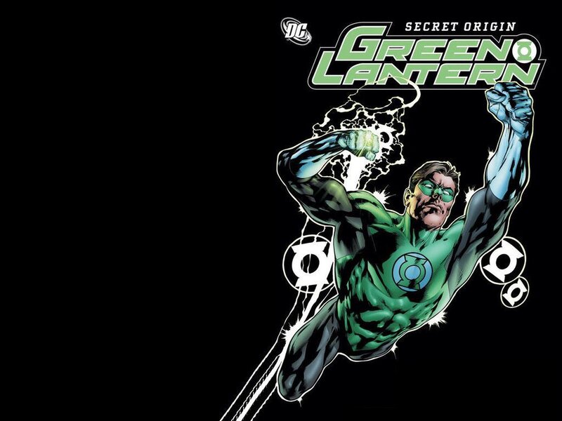 Green Lantern Character — Black