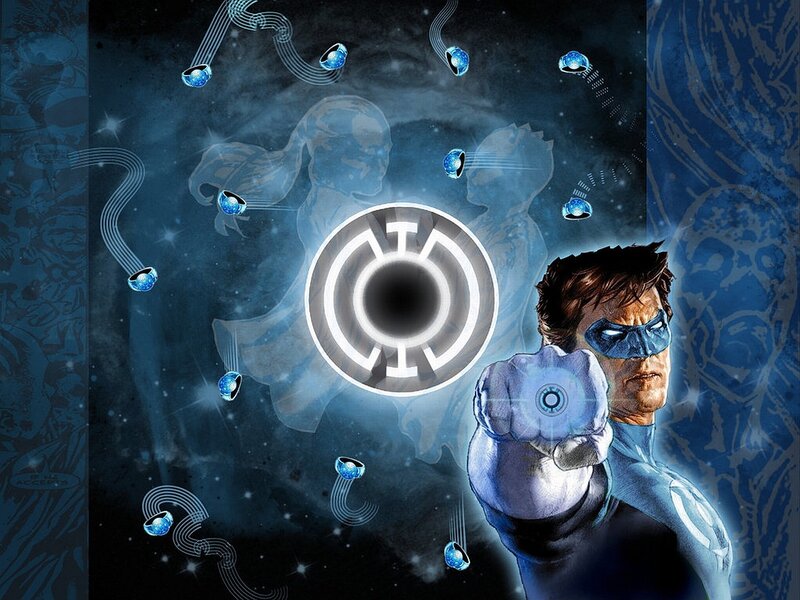 Green Lantern Character — Blue