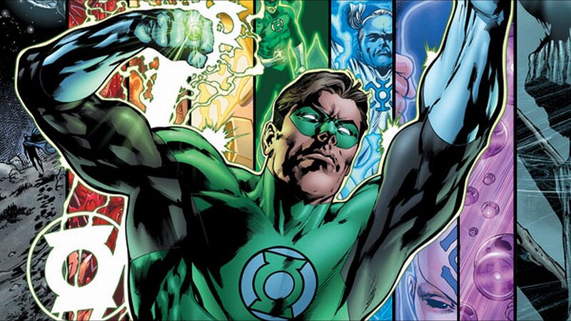 Green Lantern Character — Dramatic, Comic, Comic Panels