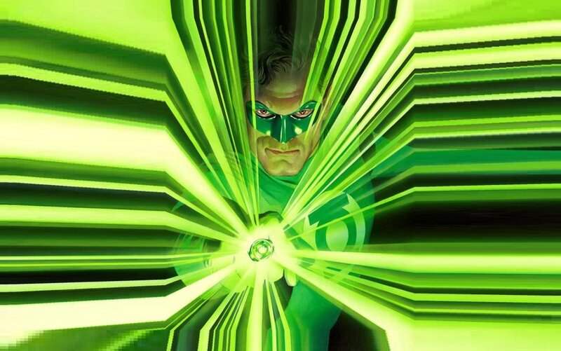 Green Lantern Character — Dramatic, Comic, Ring