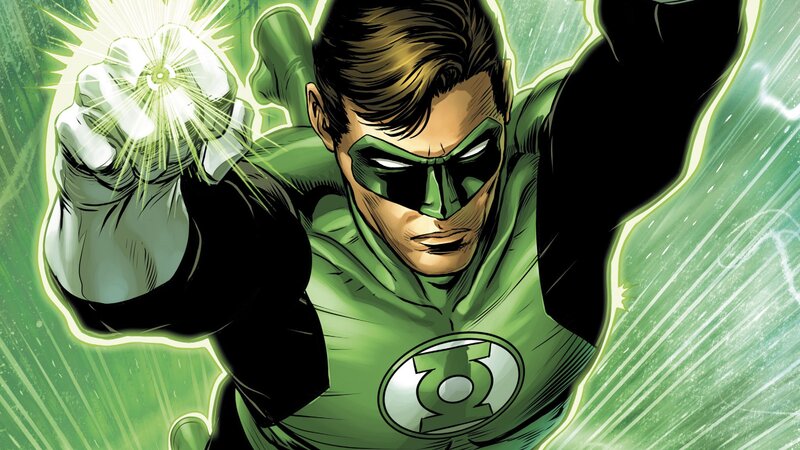 Green Lantern Character — Dramatic, Comic, Superhero, Power Ring