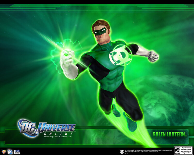Green Lantern Character — Dramatic, Digital Art, Comic Book Art
