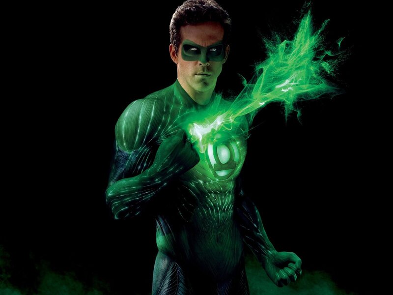 Green Lantern Character — Dramatic, Photograph