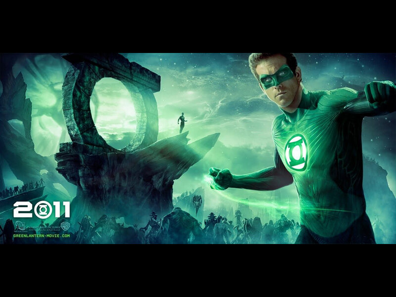 Green Lantern Character — Dramatic