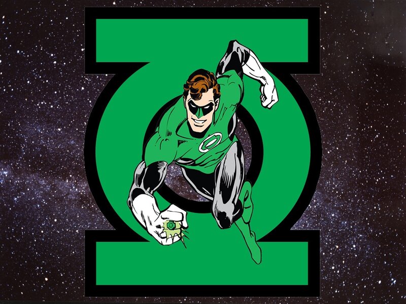 Green Lantern Character — Heroic, Night