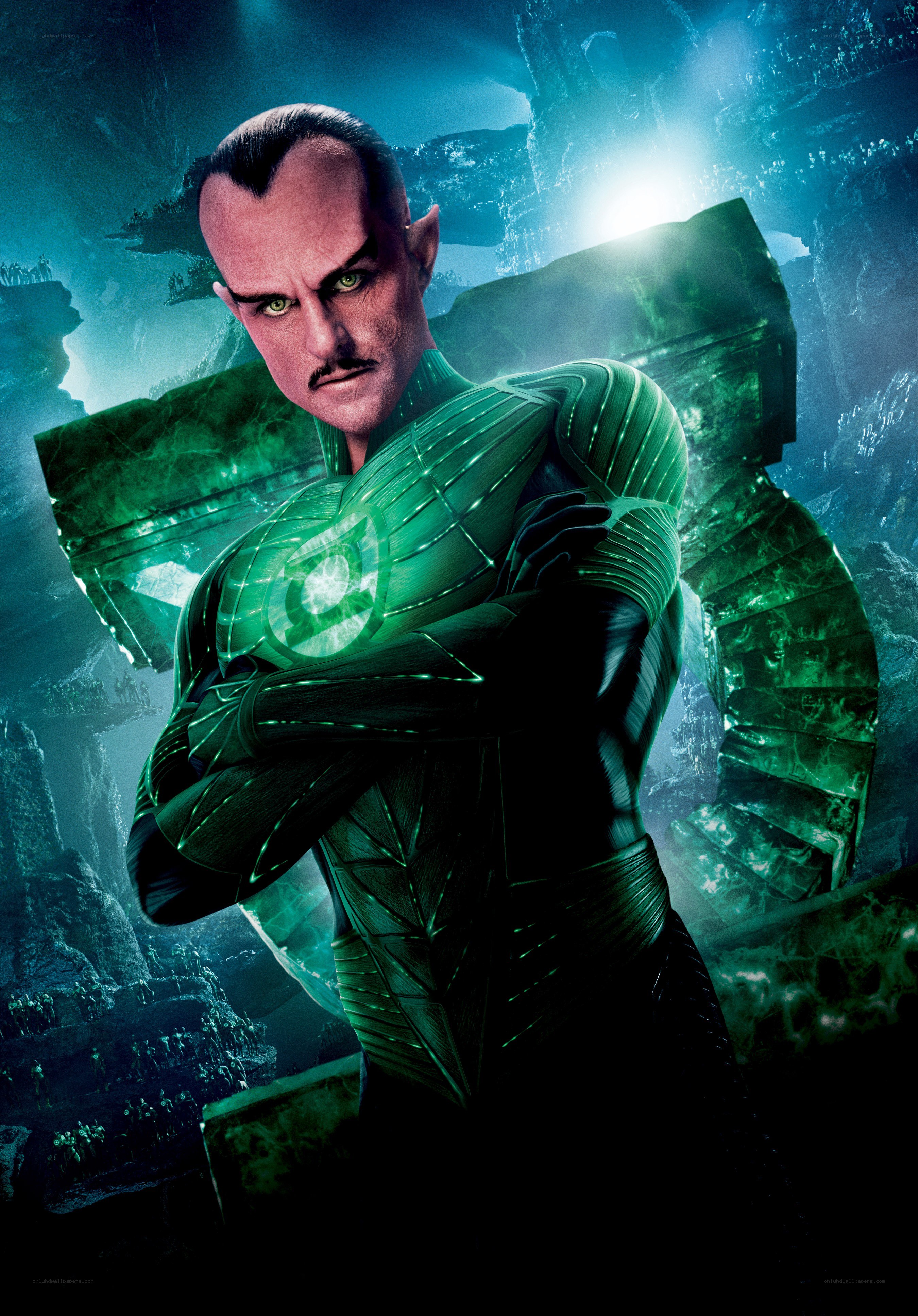 Green Lantern character portrait
