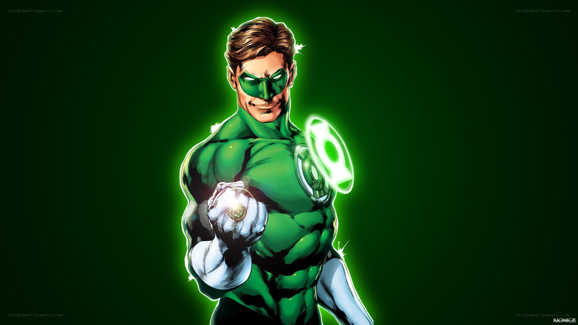 Green Lantern character portrait