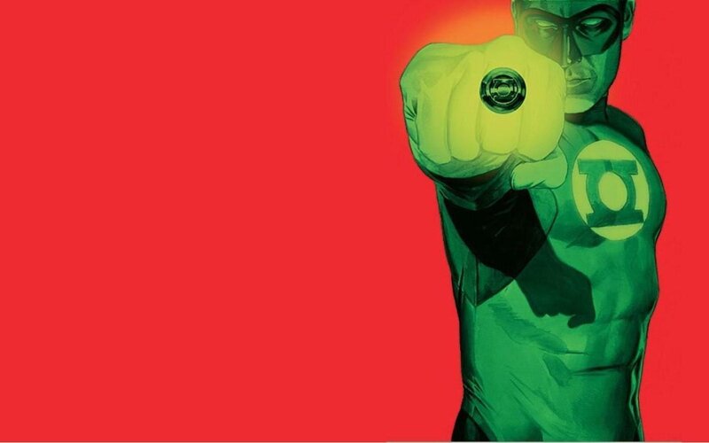 Green Lantern Character — Red