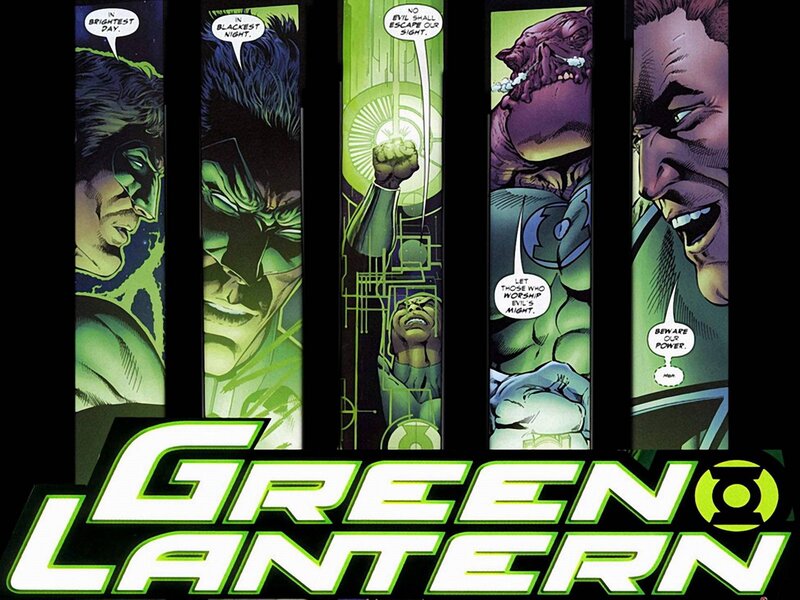 Green Lantern Characters — Dramatic, Comic, Comic Panels