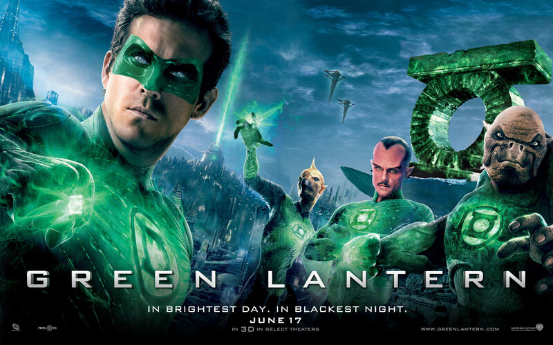 Green Lantern Characters — Dramatic