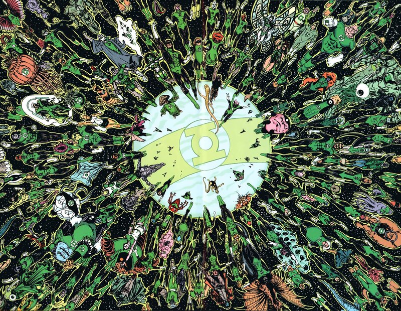 Green Lantern Corps assembly