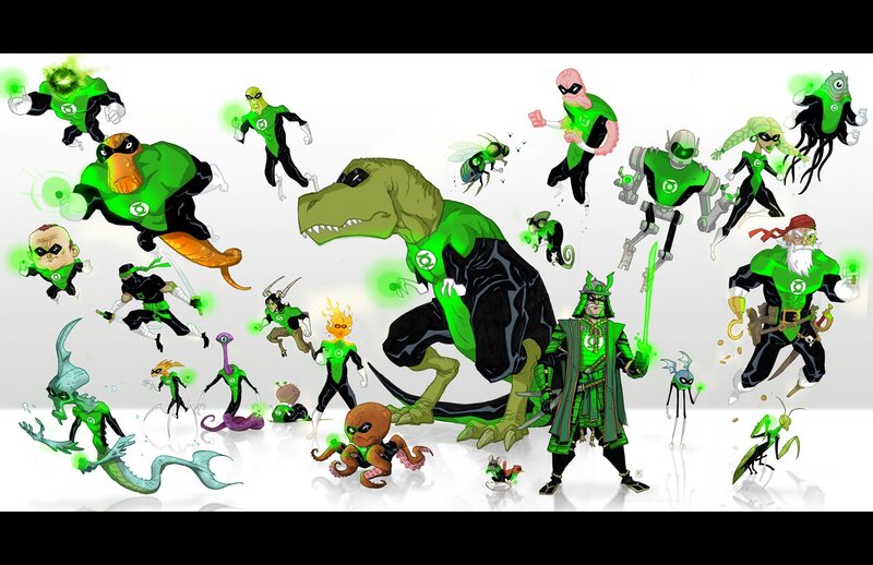 Green Lantern Corps characters